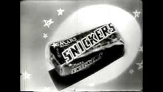 VINTAGE EARLY 50s ANIMATED SNICKERS COMMERCIAL