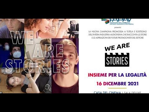 FAPAV lancia la nuova campagna #WeAreStories