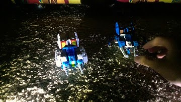 Transformers Titans Return Twin Twist and Topspin Base Mode