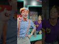 Berry berry smoothie with Blippi and Ms. Rachel 🫐🫐 #shorts #blippi #msrachel