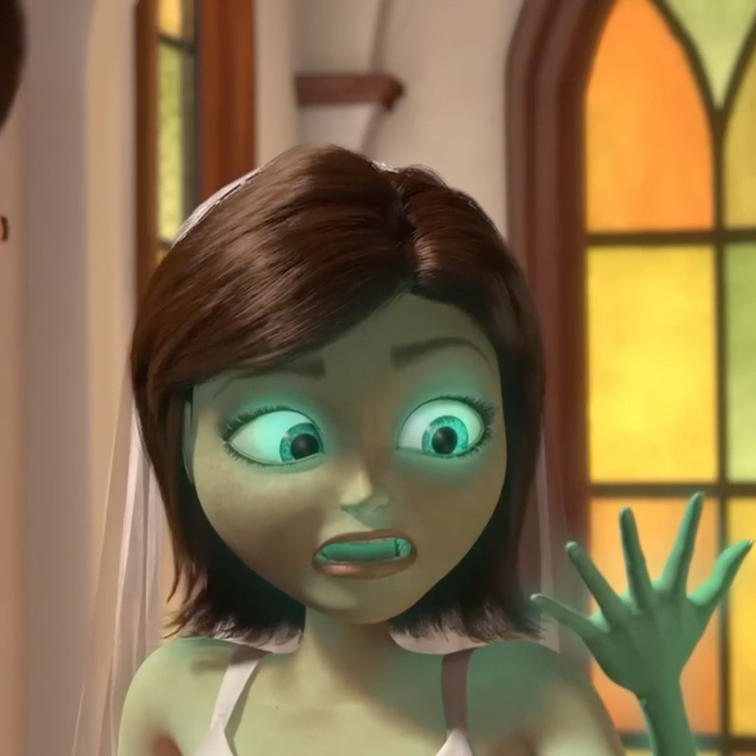ELA FICOU VERDE E GIGANTE NO DIA DO SEU CASAMENTO #parodia #shorts