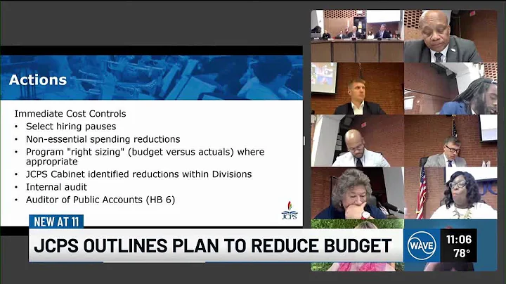 JCPS school board outlines plan to reduce budget