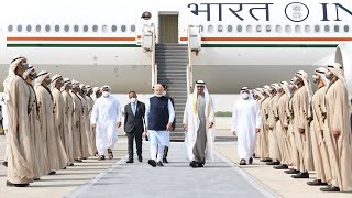 PM Modi and UAE President in Abu Dhabi