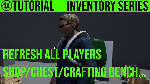 UE4 Inventory And Crafting / Refresh Shop Widget For All Players / And minor fixes.