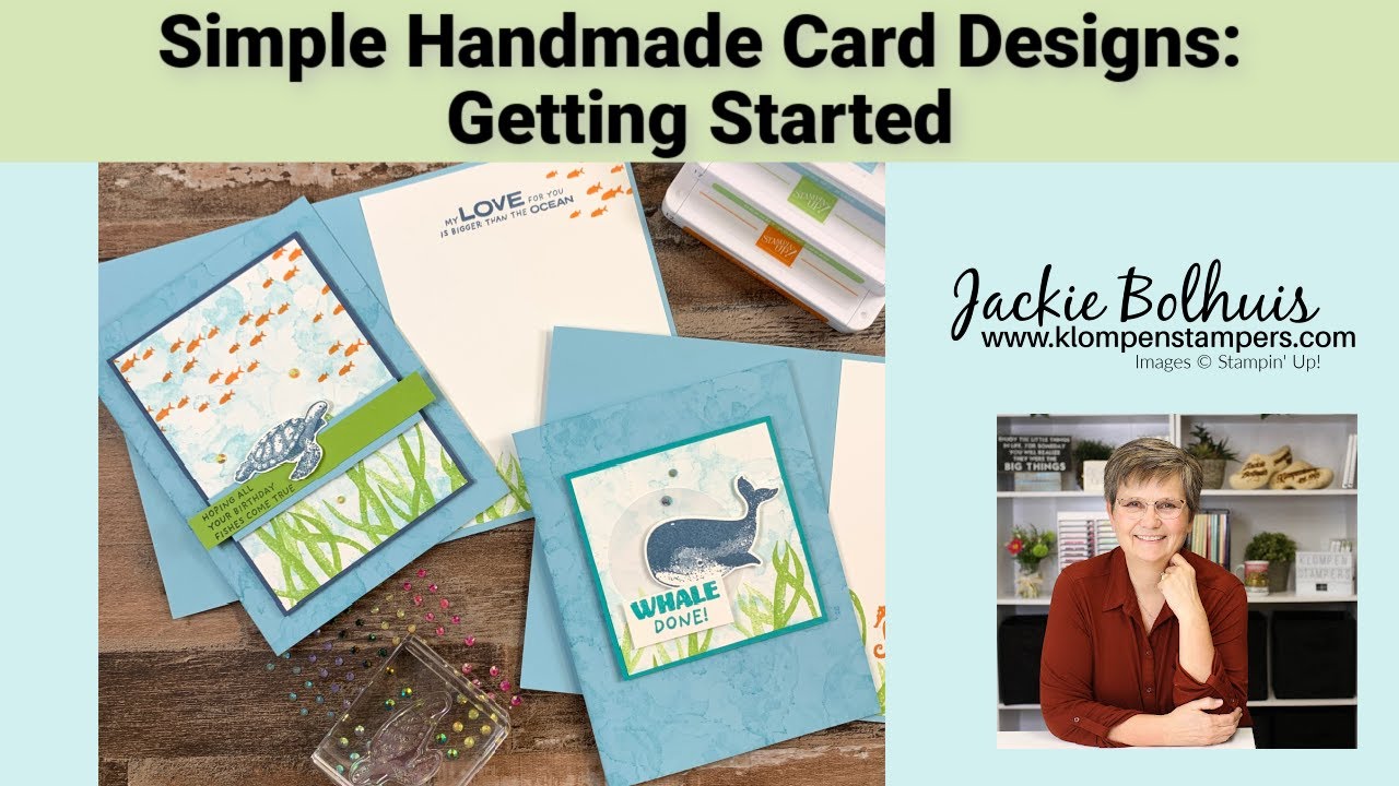 Hybrid Embossing Folder: 3 Beautiful Card Ideas - Klompen Stampers