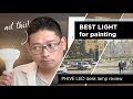 PHIVE LED desk light - Best light for painting I have ever had