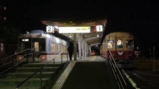 【富山地方鉄道10030形】南富山駅発車《元,京阪旧3000系"京阪特急色"》