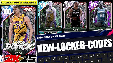 Hurry and Use the New Locker Codes for a Guaranteed Free Player! 2K DO BETTER! NBA 2K25 MyTeam