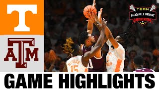 #5 Tennessee vs Texas A&M Highlights | NCAA Men's Basketball | 2024 College Basketball