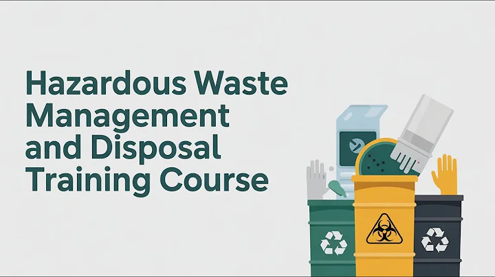 Hazardous Waste Management and Disposal Training Course