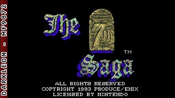 Super Nintendo - The 7th Saga © 1993 Produce - Intro
