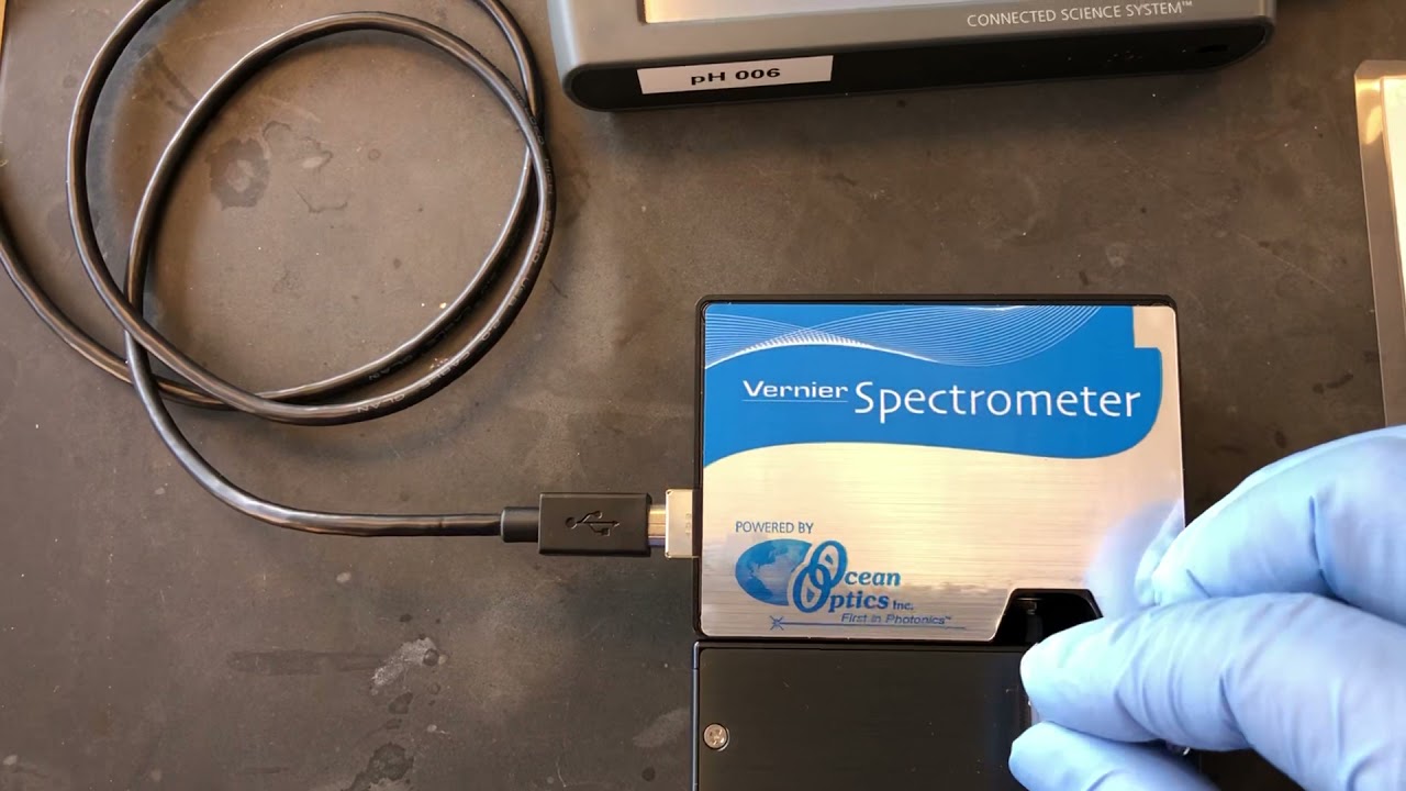 Determination of Kc for an Equilibrium by using Vernier Spectrometer YouTube