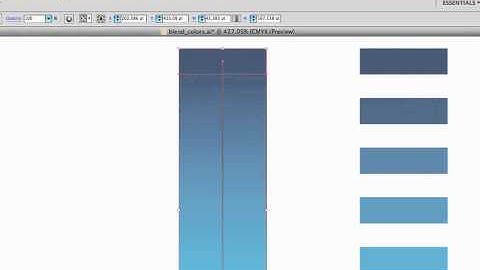 Blend Colors & Mix Swatches in Illustrator