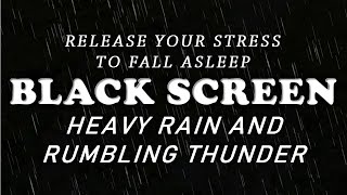 Rain Sounds For Sleeping High Quality Black Screen