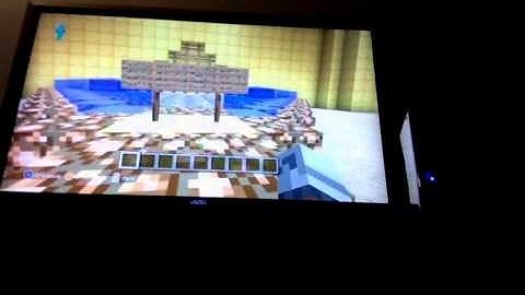 Siege on castle Steve and sky temple