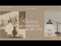 RESTFUL WEDNESDAY AT HOME VLOG | CLEAN WITH ME | READ WITH ME | COFFEE &amp; MORE