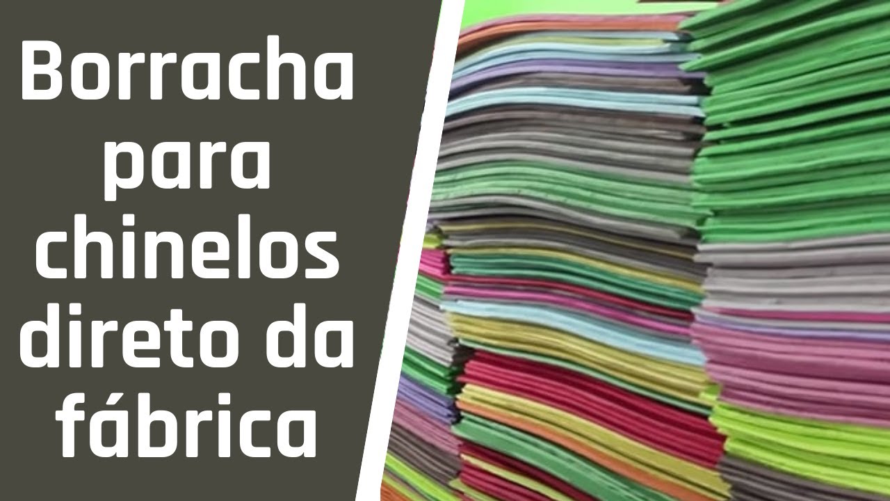 Fornecedores de borracha para chinelos