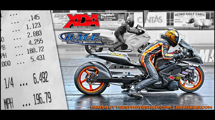 Quickest Pro Street Motorcycle with a 6.49 - Jerem...