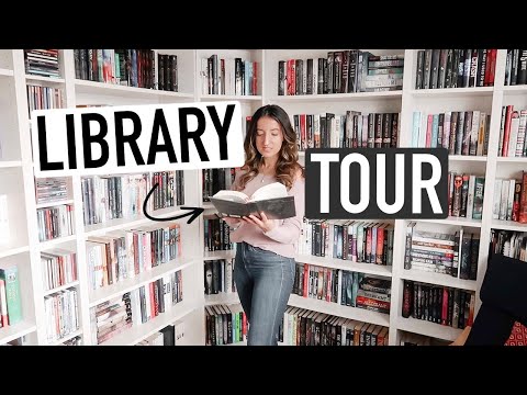 BOOKSHELF TOUR 2020 | my home library & how I organize books