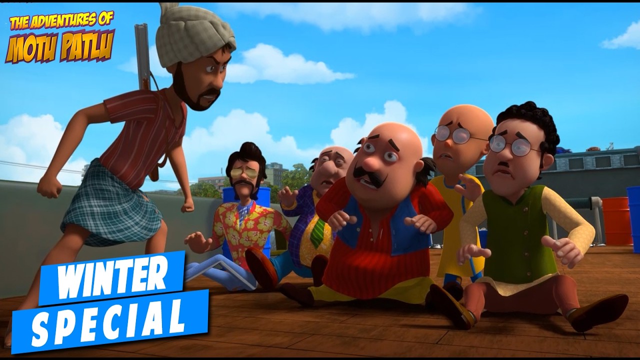 Motu Patlu : Motu Patlu Ke Gang Ko Mila Naya Dost | Winter Special | Hindi Cartoon Motu Patlu