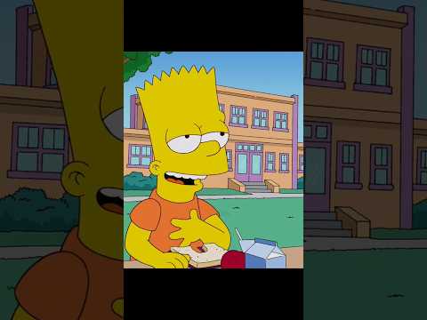 Барт Перехетрил Нельсона😎 | Симпсоны | #simpsons #симпсоны#сериал#мультик