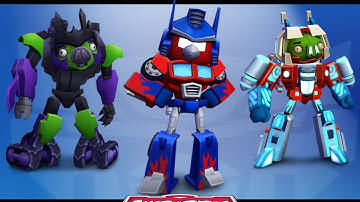 Angry Birds Transformers - Ultimate Optimus Prime Unlocked New Weapons Gameplay Walkthrough #13