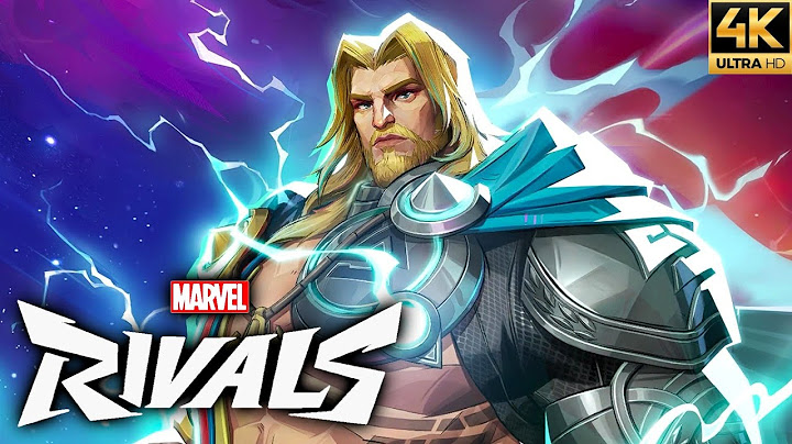 Marvel Rivals - Thor (Majestic Raiment Skin) Gameplay Showcase (4K 60FPS)