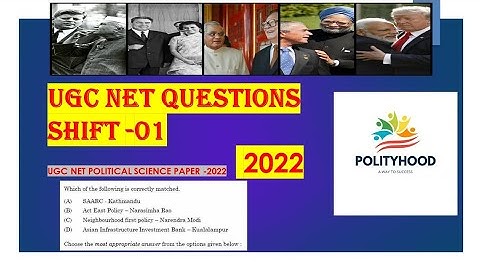 UGC NET |POLITICAL SCIENCE 2022 SHIFT 1 |QUESTION WISE ANALYSIS |Indian Foreign policy| Organization