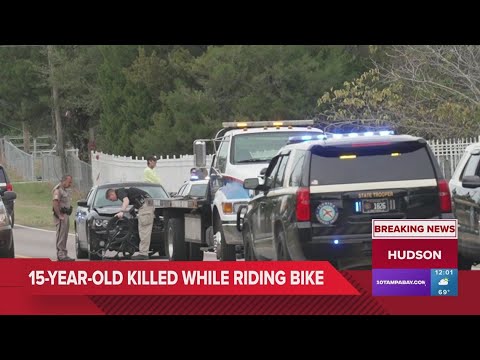 15-year-old Hudson Academy student killed when car hit his bike