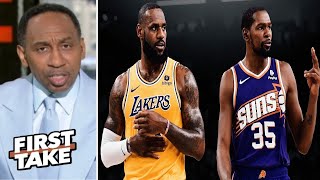 FIRST TAKE: STEPHEN A. AGREES WITH MICHAEL WILBON: TRADE DURANT TO THE LAKERS! LAKERS NEWS TODAY