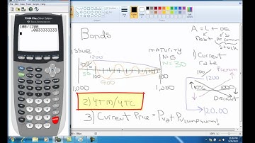 Bond Calculations Ti 84
