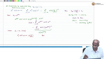 Properties of Z Transform: Multiplication by exponential, Differentiation