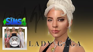 SIMS 4 | CAS |  Lady Gaga  Satisfying CC build + CC links