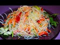 Фунчоза по - Корейски. Самый лёгкий способ и очень вкусно! 🤤