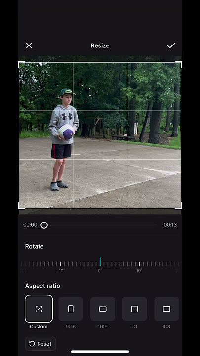 How To Crop & Resize Videos In CapCut (Super Easy) #shorts #capcut #tutorial #howto #easy