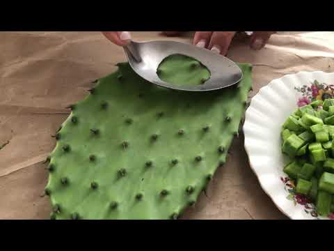 How to peel nopales the easy way 