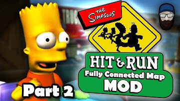 The Simpsons Hit & Run FULLY CONNECTED MAP MOD Playthrough [Part 2]