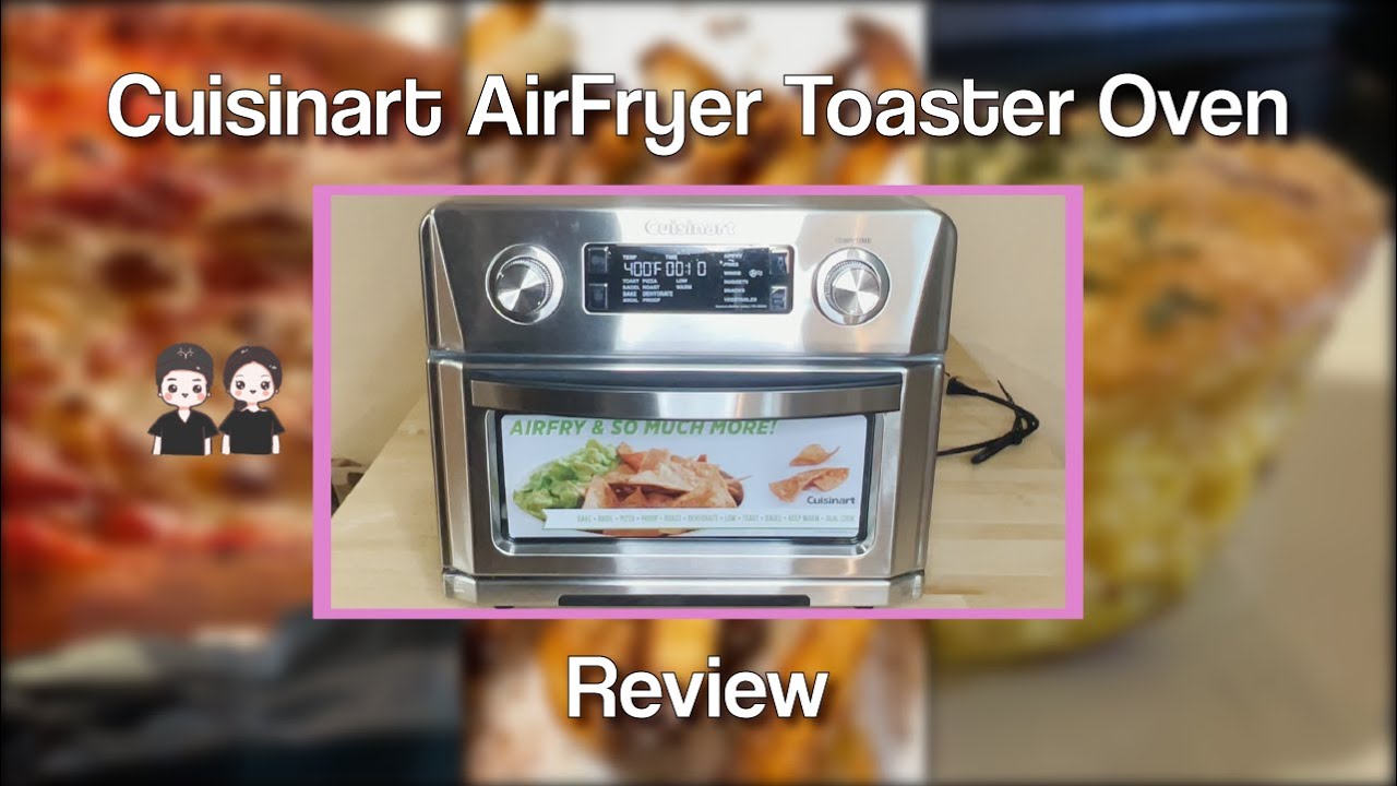  Cuisinart Digital Airfryer Toaster Oven.0.6 cu.ft. (17L). CTOA- 130PC3 silver: Home & Kitchen