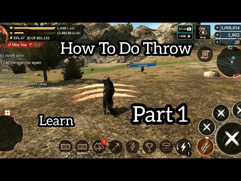 The wolf- How To Do Throw || Part 1.. ||