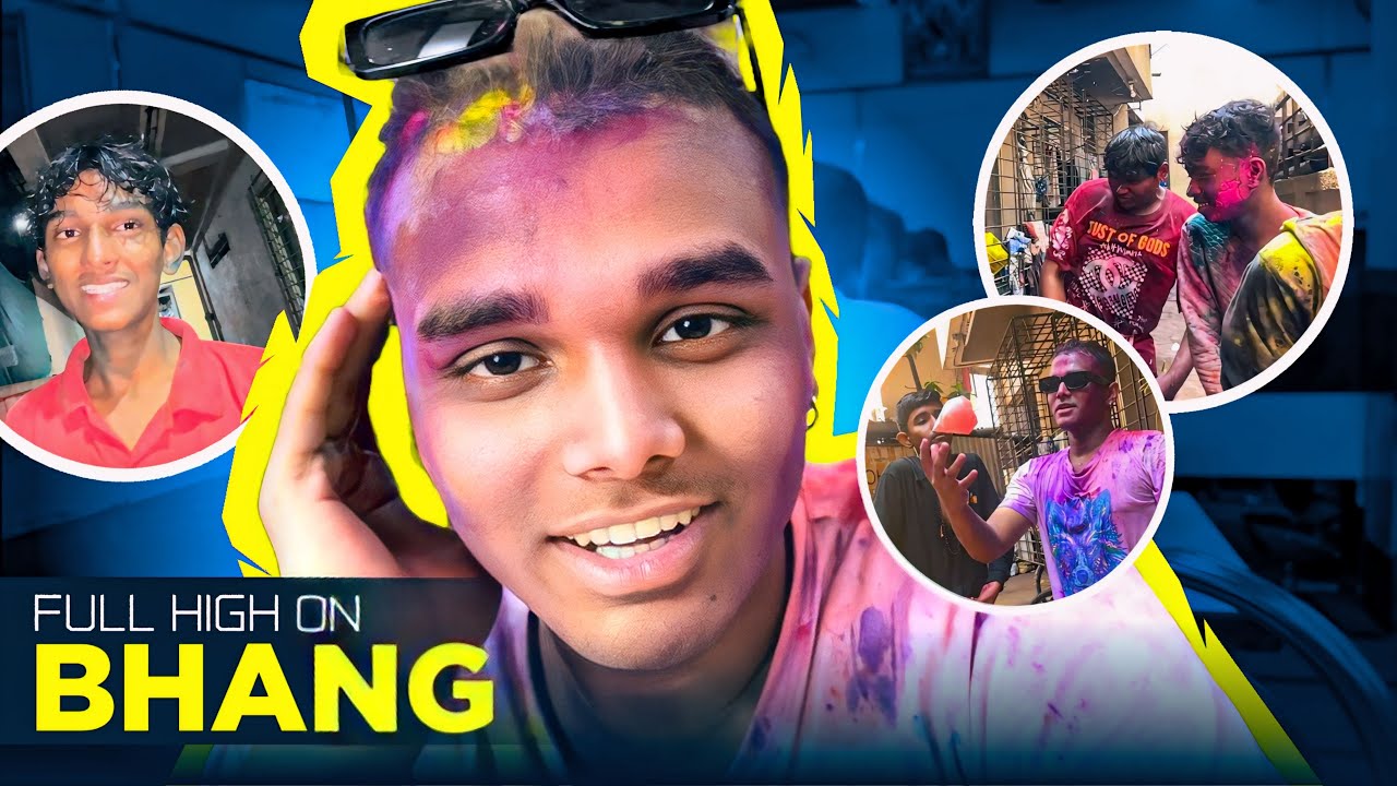 HOLI MAIN BHANG PI LIYA😵‍💫 | HOLI 2024 | #VLOG NO - 32 | Big Shot Vlogs.