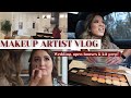 VLOG: Wedding, touring luxury houses, kit prepping & MUA business template launch!