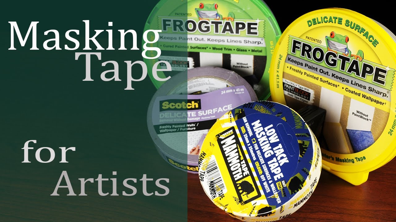 What is the BEST TAPE for ARTISTS? - Full Product Test 