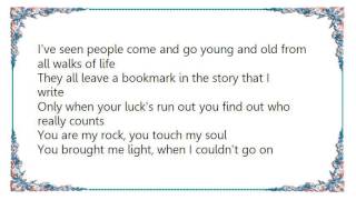 Delta Goodrem - You Are My Rock Lyrics