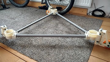 3d printed camera tripod dolly with simple suspension