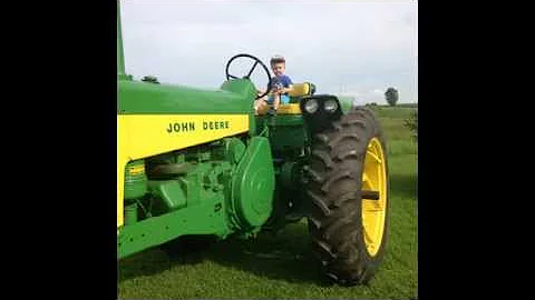 Pennsylvania Man Buys 1959 JD 730 Tractor For His 19 Mo. Old Great Grandson