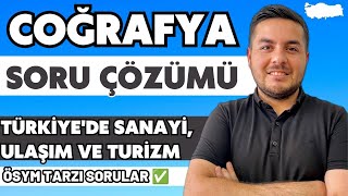 Türkiyede Sanayi - Turizm - Ulaşım - Soru Çözümü Enes Hoca