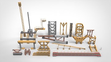 sci fi Architecture kitbash 42