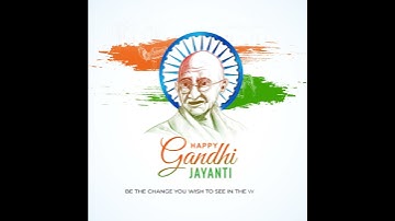 Mahatma Gandhi Jayanti Animation Video | Happy Gandhi Jayanti | After Effect | Project File Free
