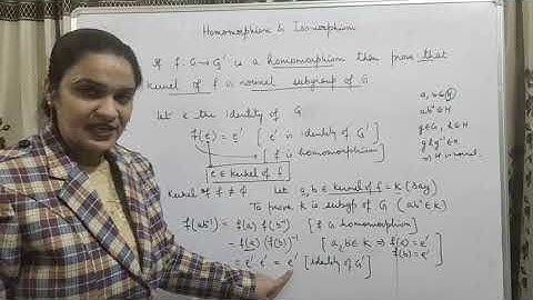 homomorphism and isomorphism part 3