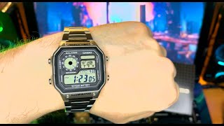 CASIO AE 1200WHD 1A Распаковка и обзор